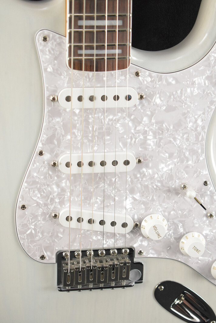 Fender Fender Kenny Wayne Shepherd Stratocaster Transparent Faded Sonic Blue Rosewood