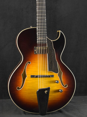 Eastman Eastman AR480CE-SB John Pisano 30th Anniversary Archtop Sunburst Truetone Gloss