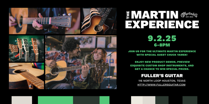 In-Store Event - THE MARTIN EXPERIENCE - Sept 2, 2025