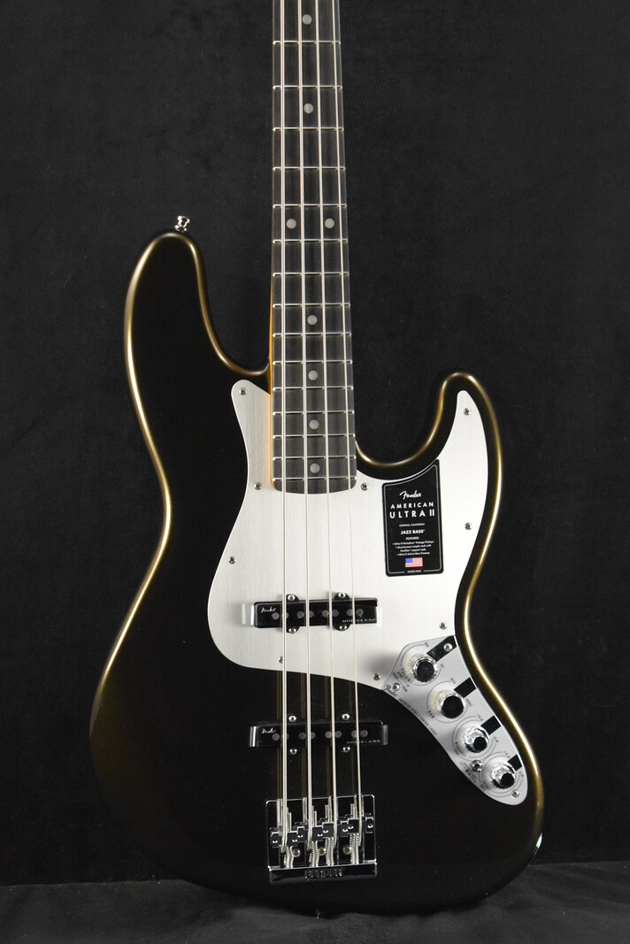 Fender Fender American Ultra II Jazz Bass Texas Tea Ebony Fingerboard