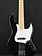 Fender Fender U.S.A. Geddy Lee Jazz Bass Black Maple Fingerboard
