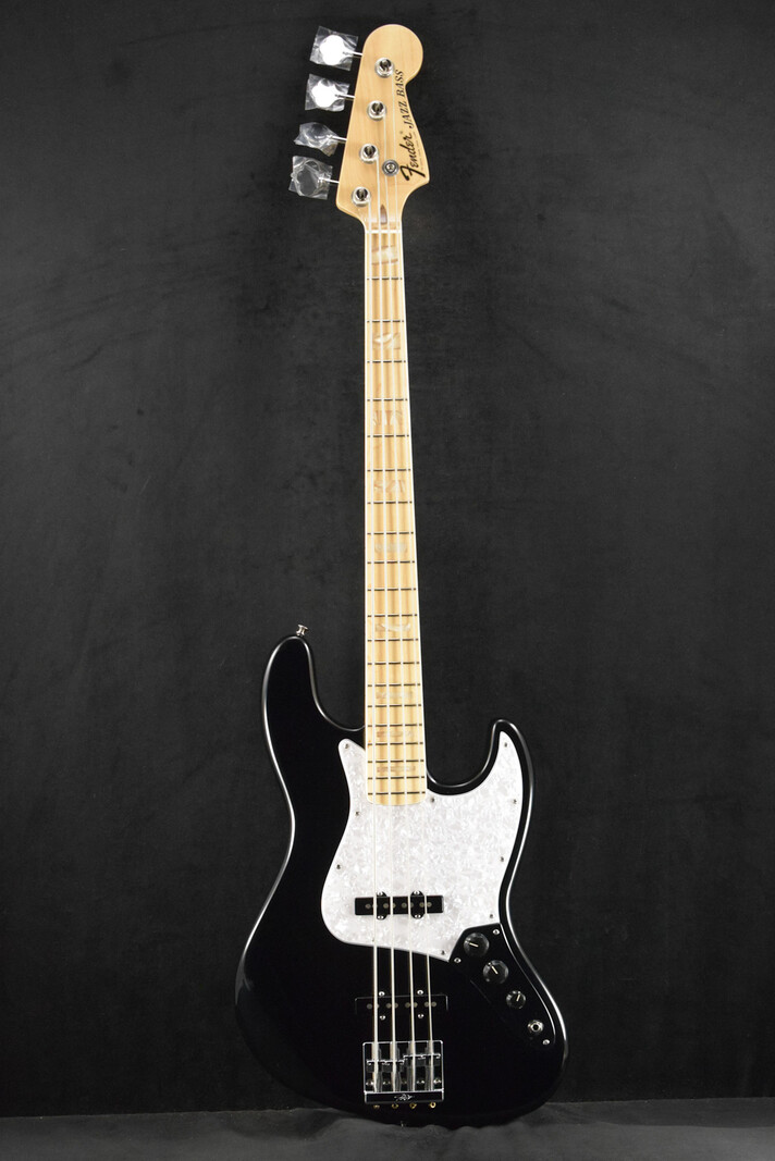 Fender Fender U.S.A. Geddy Lee Jazz Bass Black Maple Fingerboard