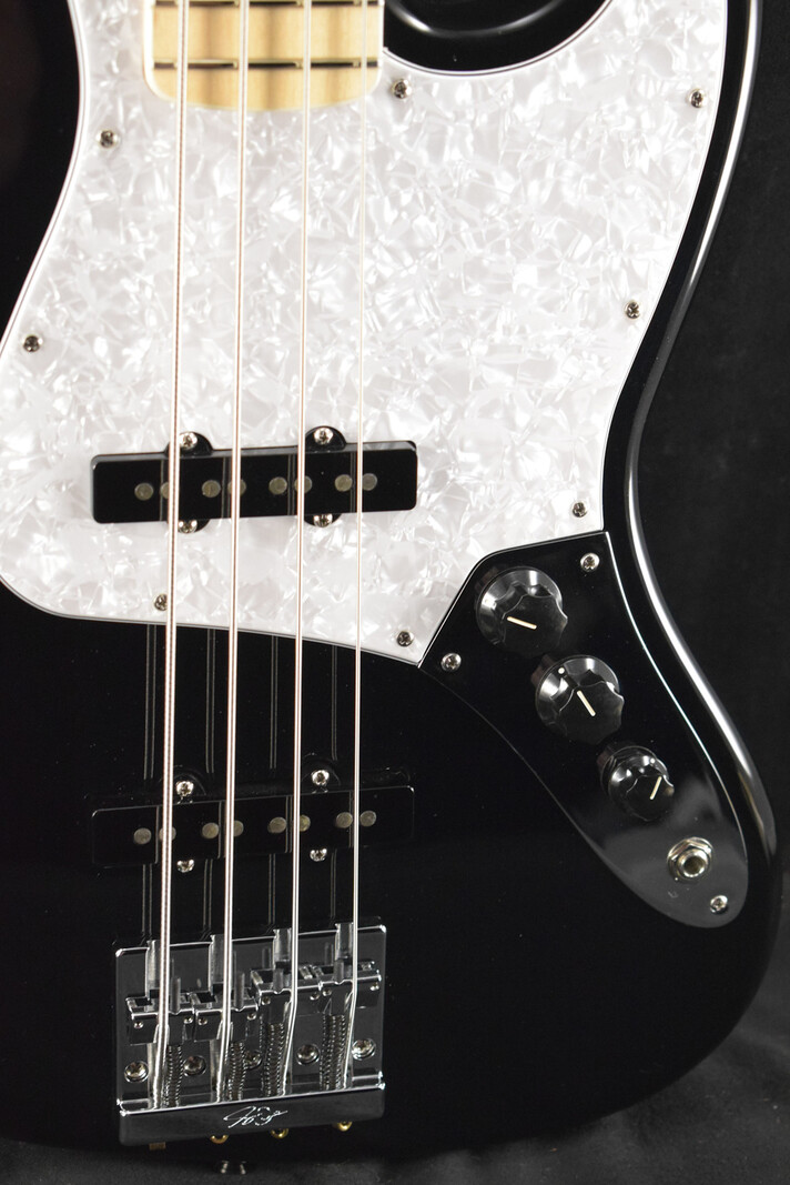 Fender Fender U.S.A. Geddy Lee Jazz Bass Black Maple Fingerboard