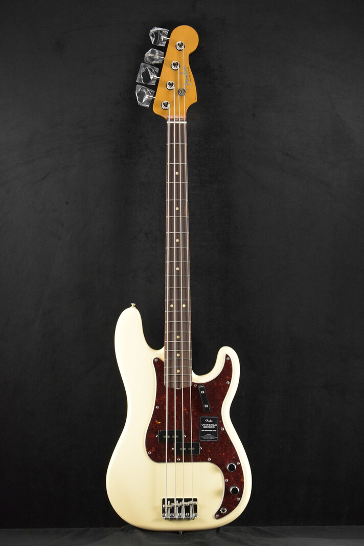 Fender Fender Vintera II '60s Precision Bass Olympic White Rosewood Fingerboard