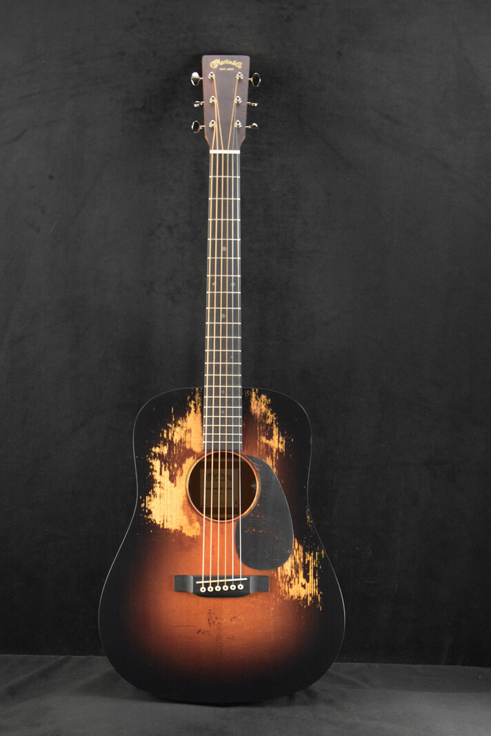 Martin Martin D Jr E Acoustic-Electric Dreadnought Junior StreetLegend Burst