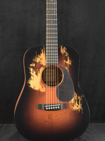 Martin Martin D Jr E Acoustic-Electric Dreadnought Junior StreetLegend Burst