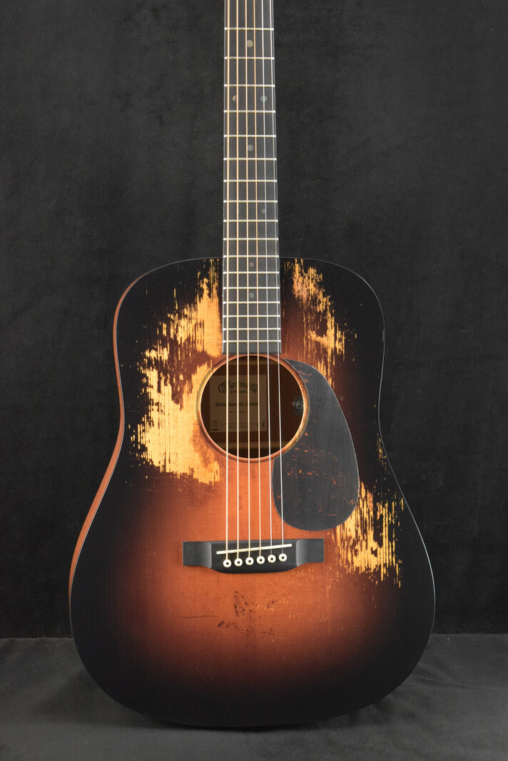 Martin Martin D Jr E Acoustic-Electric Dreadnought Junior StreetLegend Burst