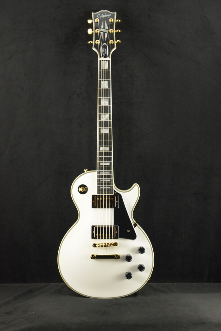 Epiphone Epiphone IGC Les Paul Custom Alpine White w/Hard Case