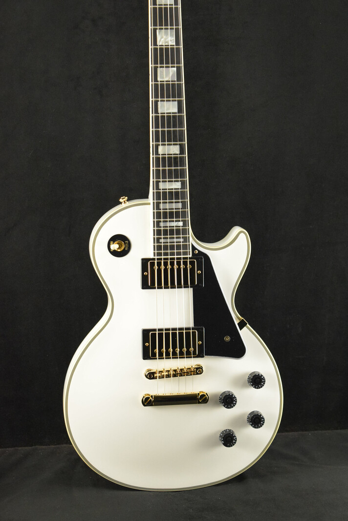 Epiphone Epiphone IGC Les Paul Custom Alpine White w/Hard Case
