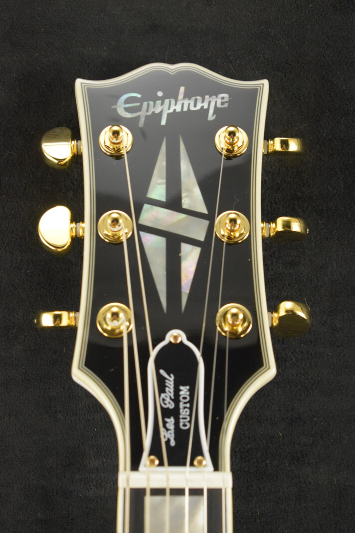Epiphone Epiphone IGC Les Paul Custom Alpine White w/Hard Case