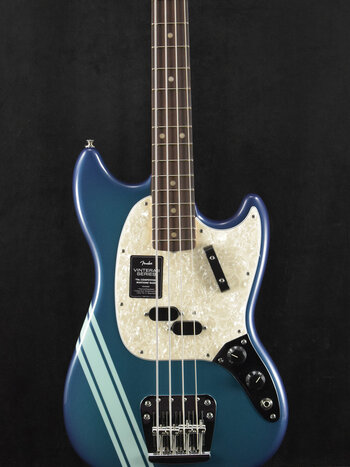 Fender Fender Vintera II '70s Competition Mustang Bass Competition Burgundy Rosewood Fingerboard