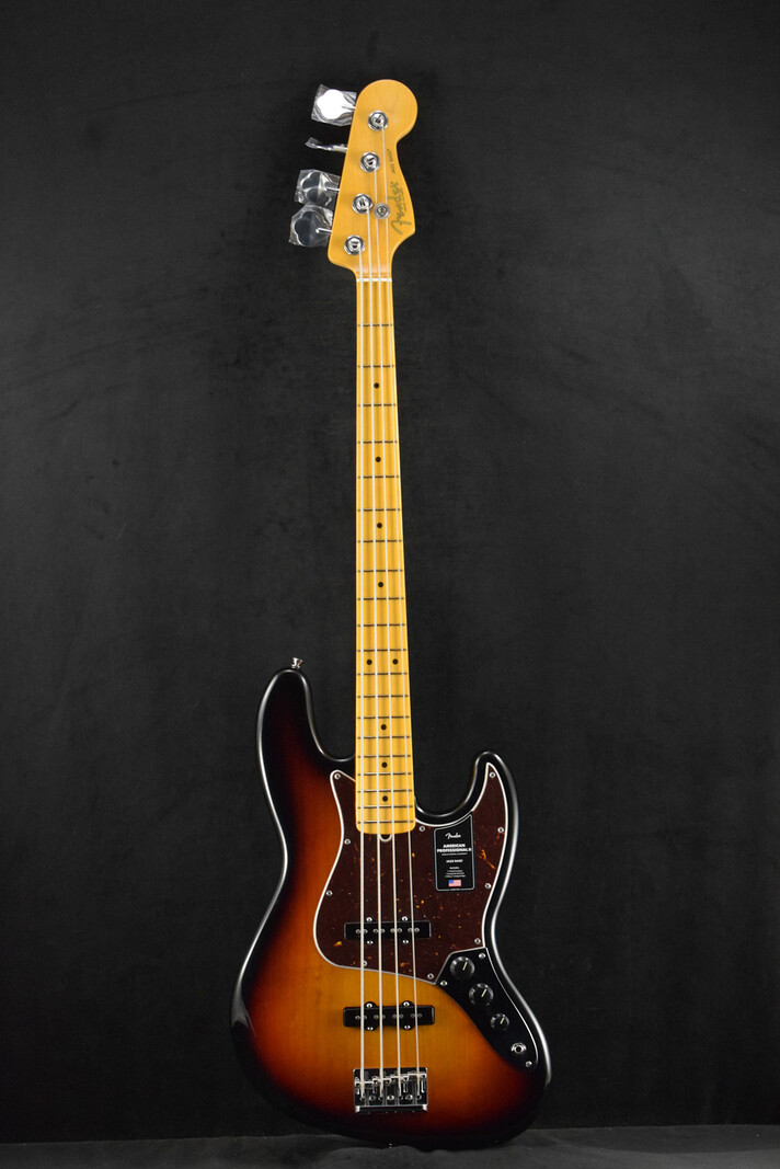 Fender Fender American Professional II Jazz Bass 3-Color Sunburst Maple Fingerboard