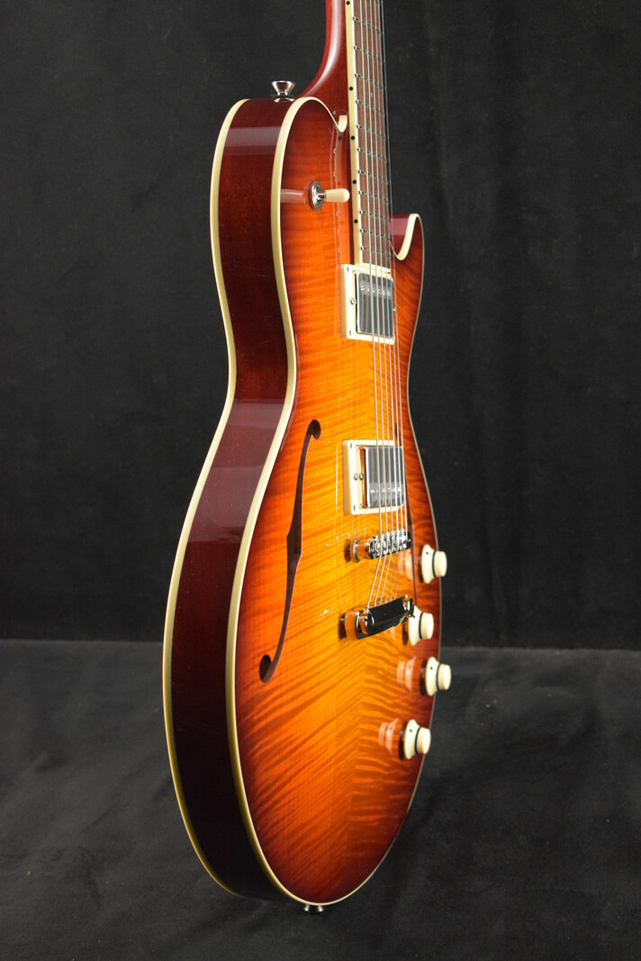 Collings Collings SoCo Deluxe Semi-Hollow Dark Cherry Sunburst