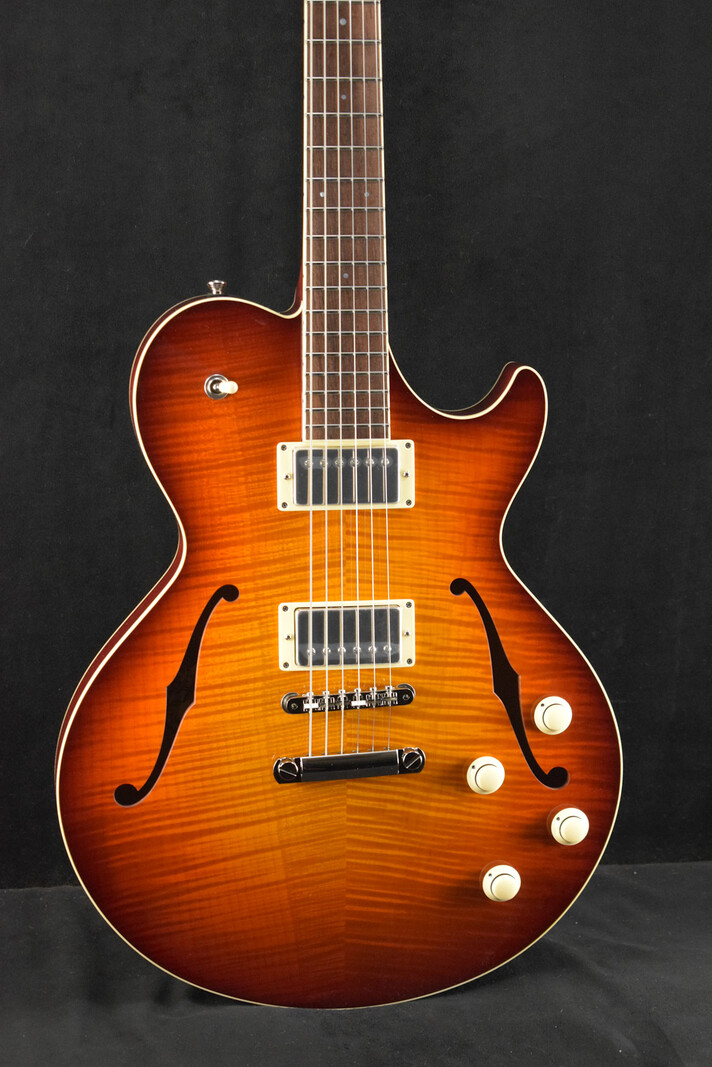 Collings Collings SoCo Deluxe Semi-Hollow Dark Cherry Sunburst