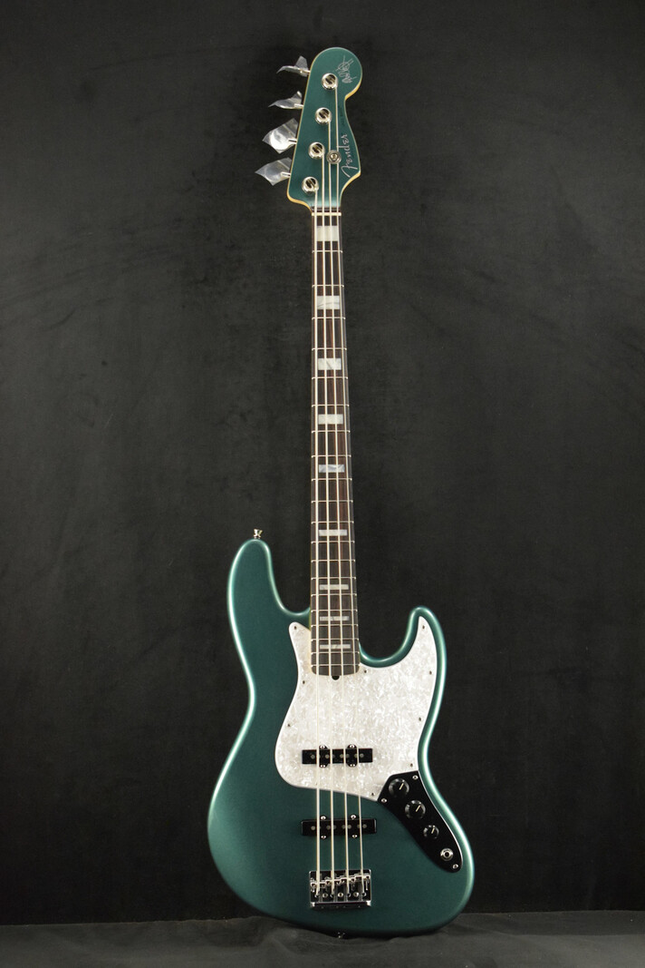 Fender Fender Adam Clayton Jazz Bass Sherwood Green Metallic Rosewood Fingerboard