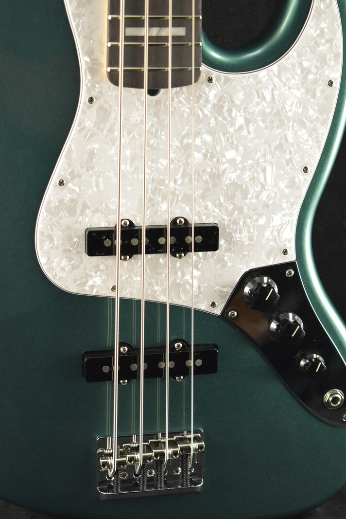 Fender Fender Adam Clayton Jazz Bass Sherwood Green Metallic Rosewood Fingerboard