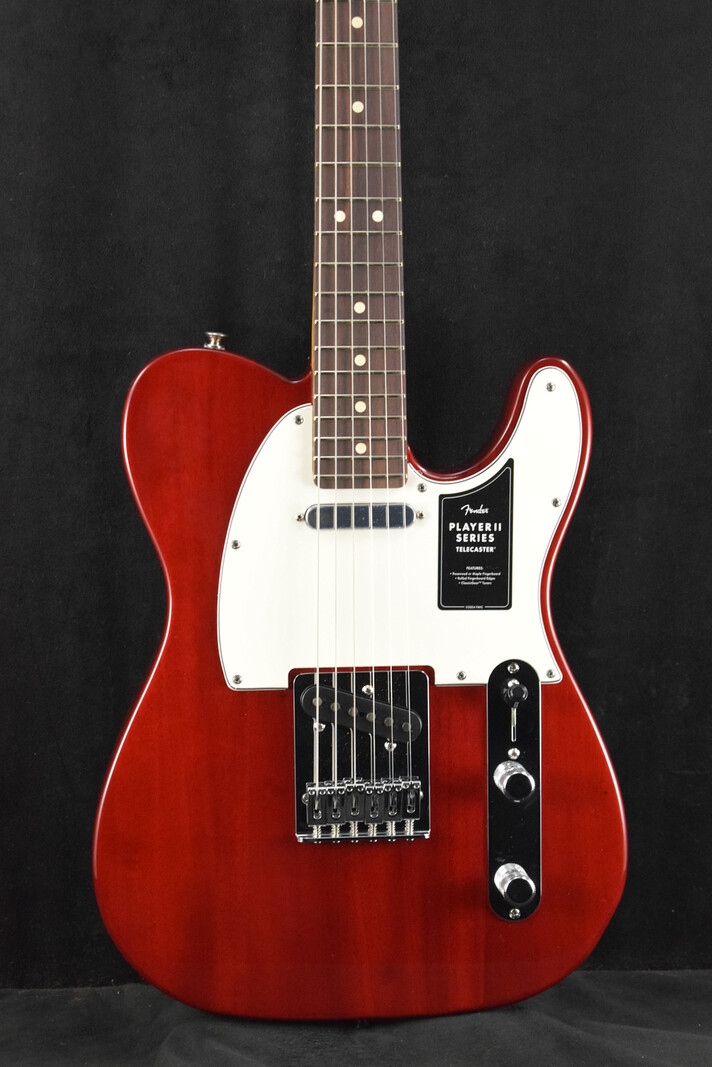 Fender Fender Player II Telecaster Transparent Cherry Rosewood Fingerboard