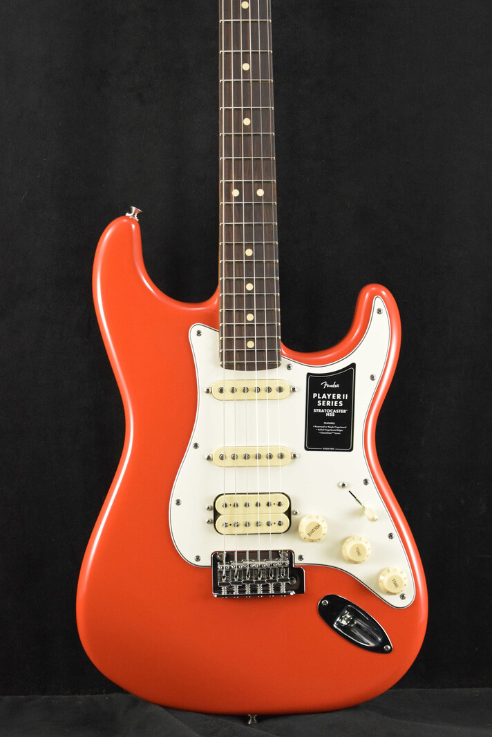 Fender Fender Player II Stratocaster HSS Coral Red Rosewood Fingerboard