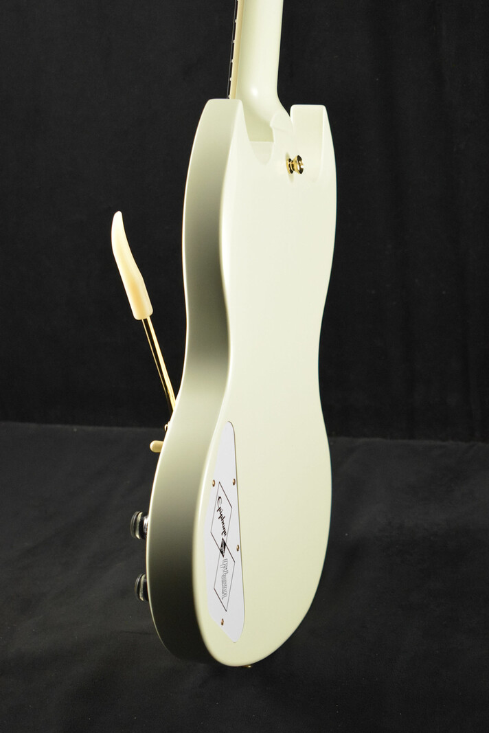 Epiphone Epiphone IGC 1963 Les Paul SG Custom With Maestro Vibrola Classic White (Includes Hard Case)