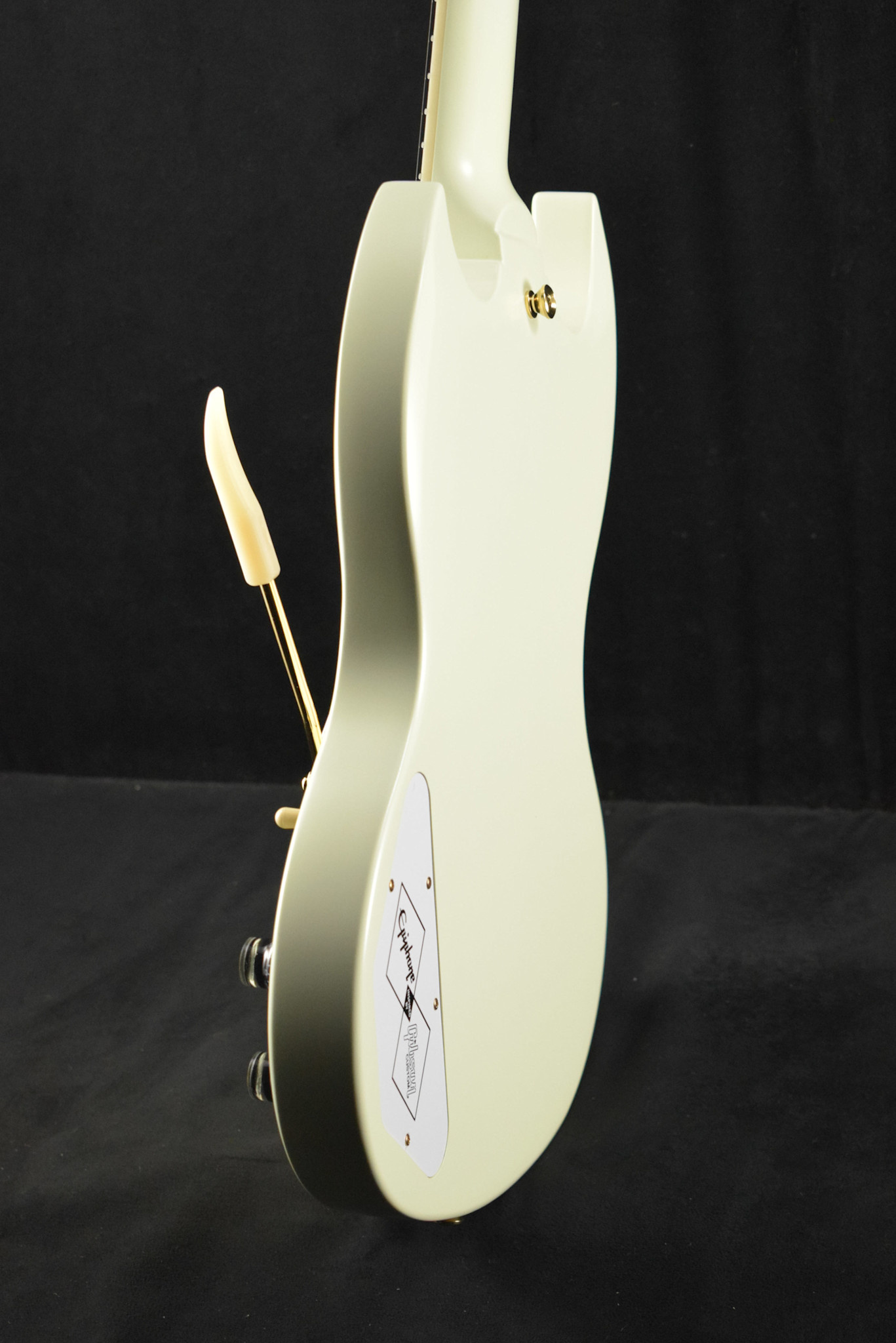 Epiphone Epiphone IGC 1963 Les Paul SG Custom With Maestro Vibrola Classic White (Includes Hard Case)