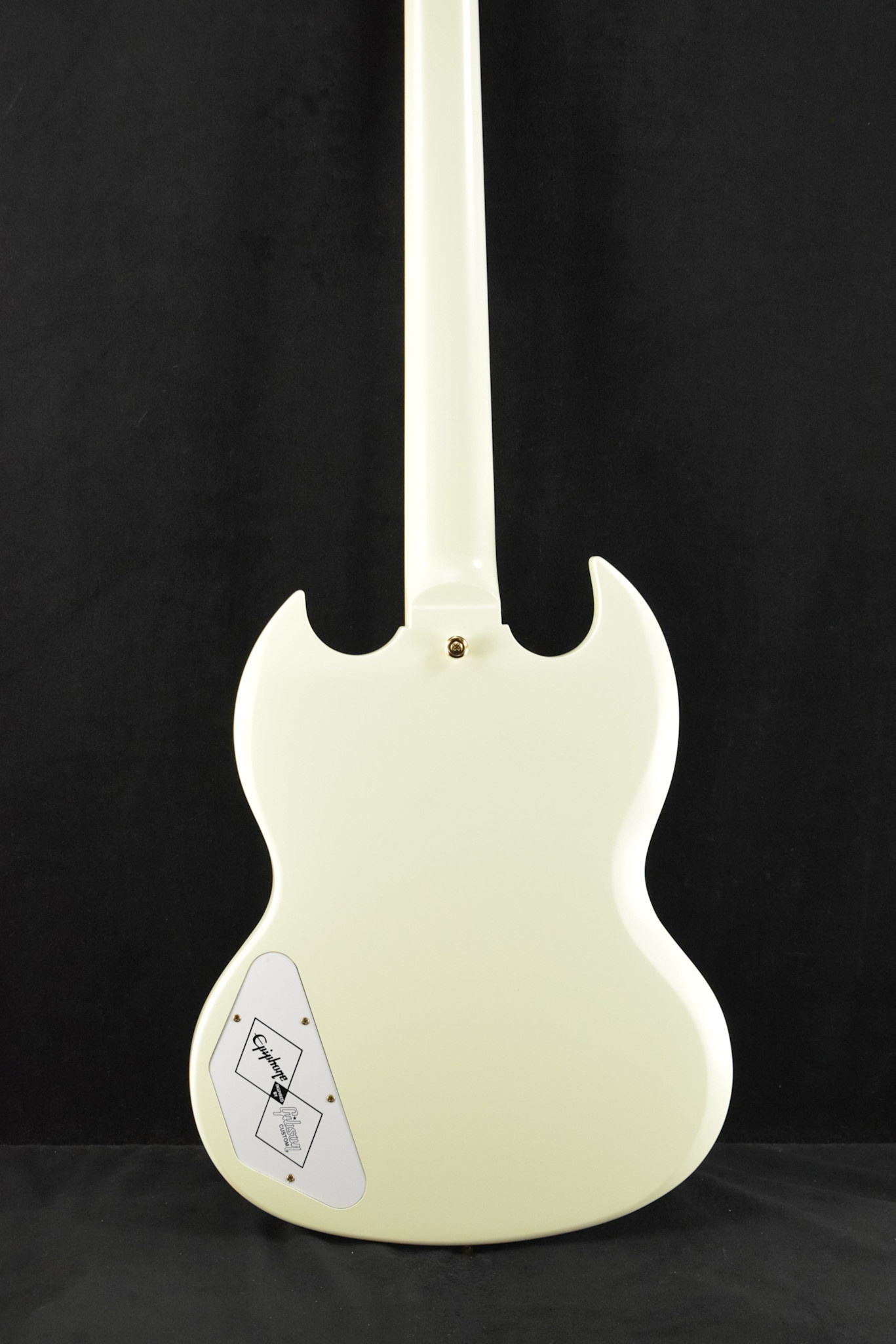 Epiphone Epiphone IGC 1963 Les Paul SG Custom With Maestro Vibrola Classic White (Includes Hard Case)