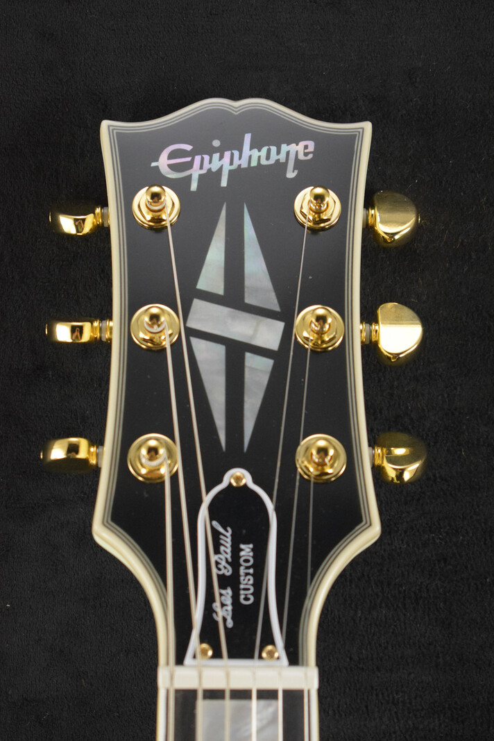 Epiphone Epiphone IGC 1963 Les Paul SG Custom With Maestro Vibrola Classic White (Includes Hard Case)