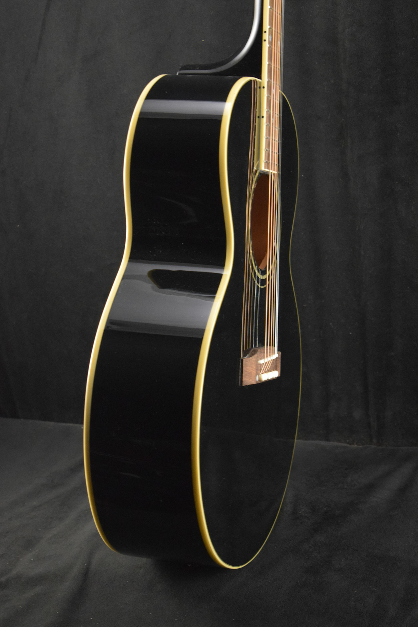 Epiphone Epiphone IGC J-180 LS Long-Scale Ebony (Includes Hard Case)