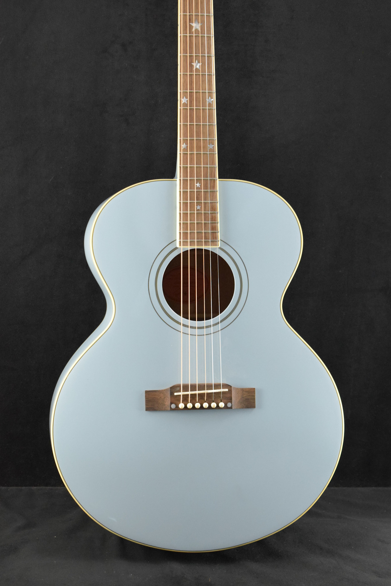 Epiphone Epiphone IGC J-180 LS Long-Scale Frost Blue (Includes Hard Case)