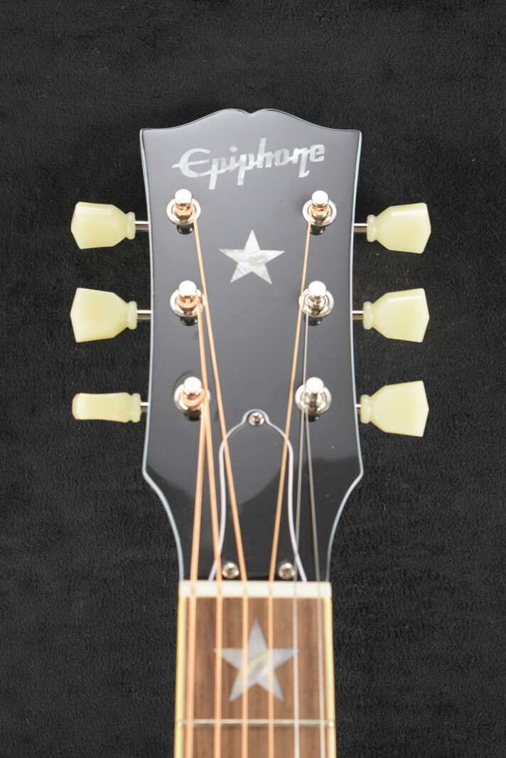 Epiphone Epiphone IGC J-180 LS Long-Scale Frost Blue (Includes Hard Case)
