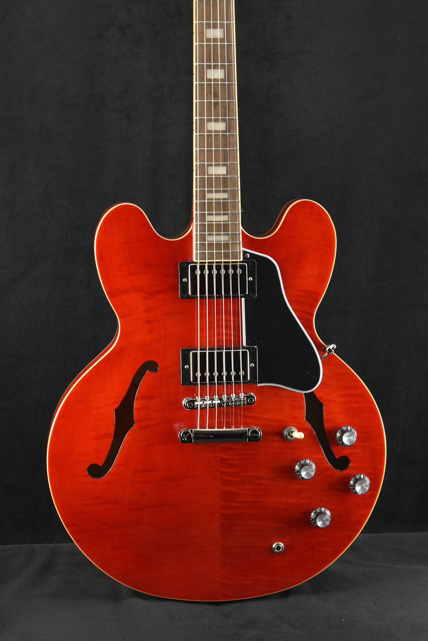 ギター Epiphone ES-335 figured IG Epiphone ES-335 Figured Cherry w/Gig Bag - Fuller's Guitar