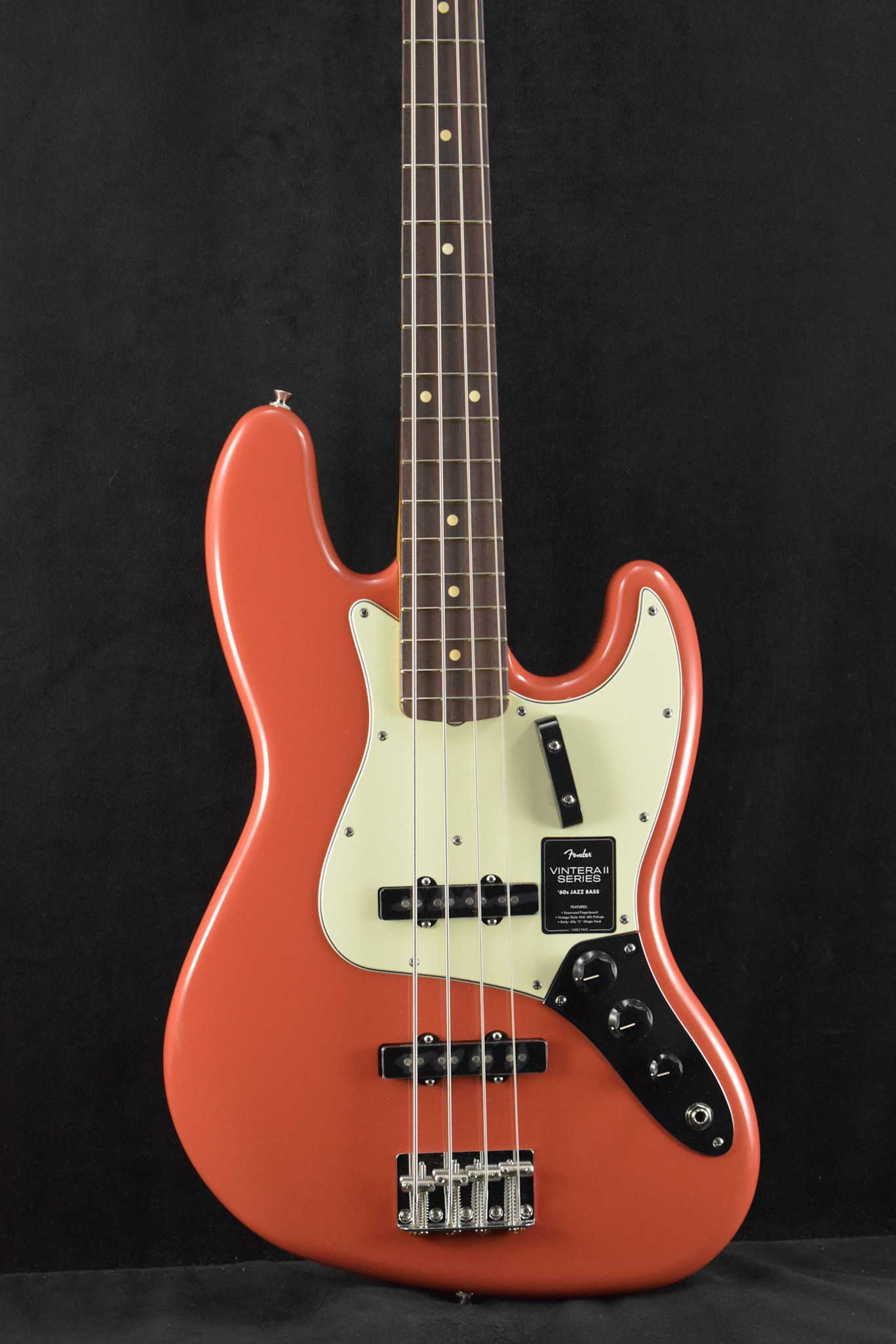 Fender Vintera II '60s Jazz Bass Fiesta Red Rosewood
