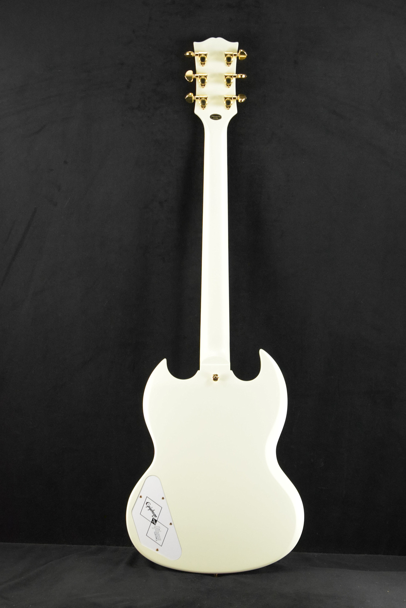 Epiphone Epiphone IGC 1963 Les Paul SG Custom With Maestro Vibrola Classic White w/ Hard Case
