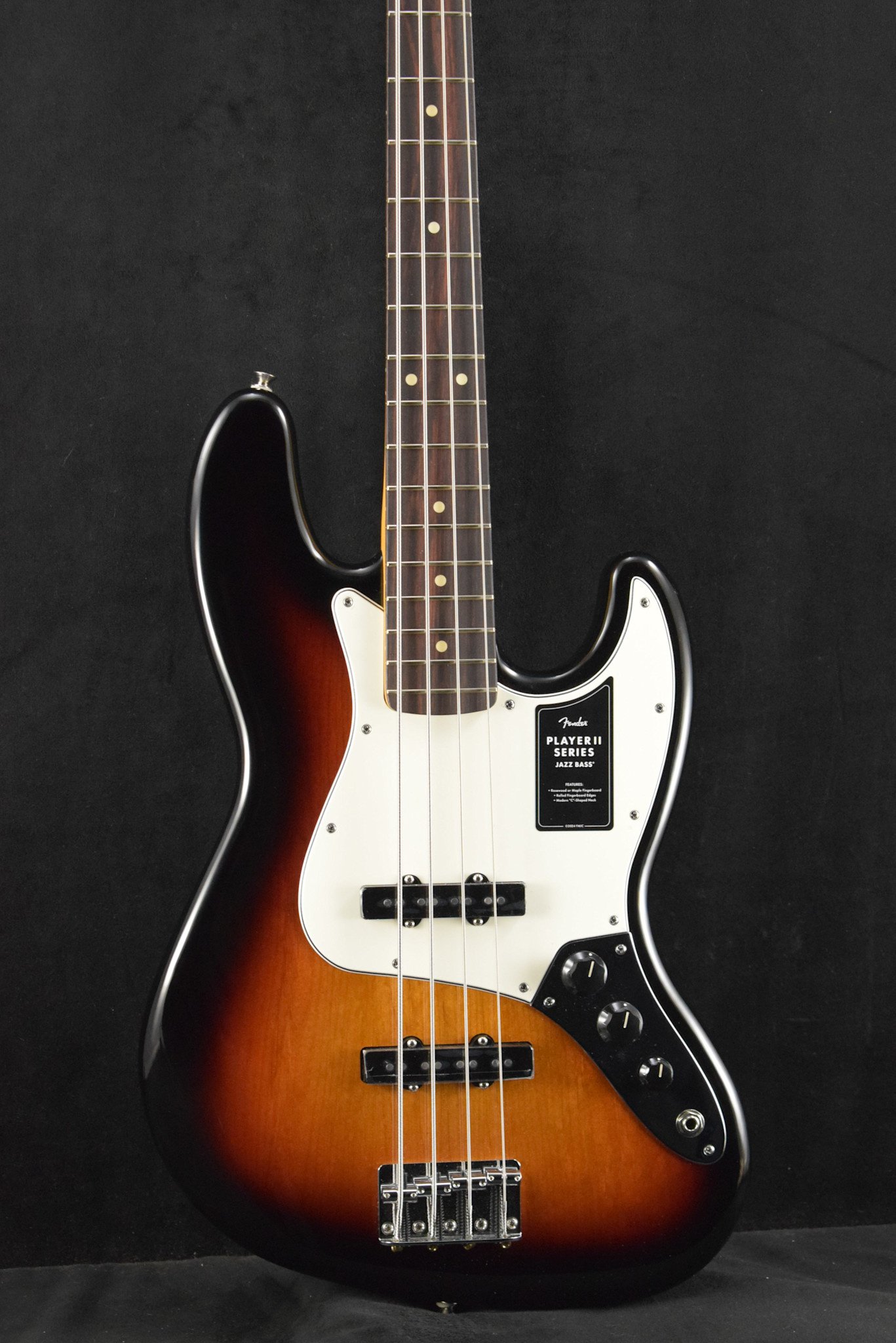 Fender Fender Player II Jazz Bass 3-Color Sunburst Rosewood Fingerboard