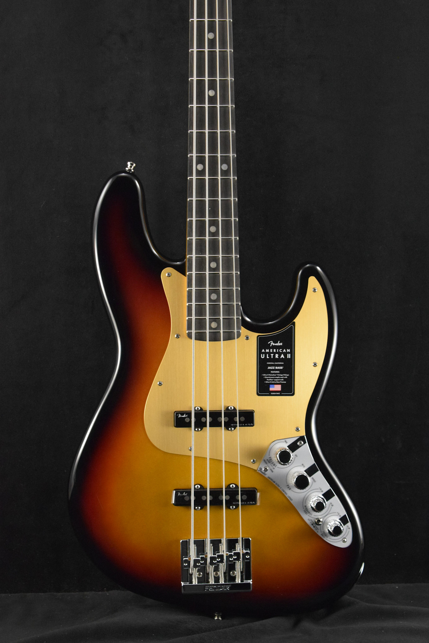 Fender Fender American Ultra II Jazz Bass Ultraburst Ebony Fingerboard