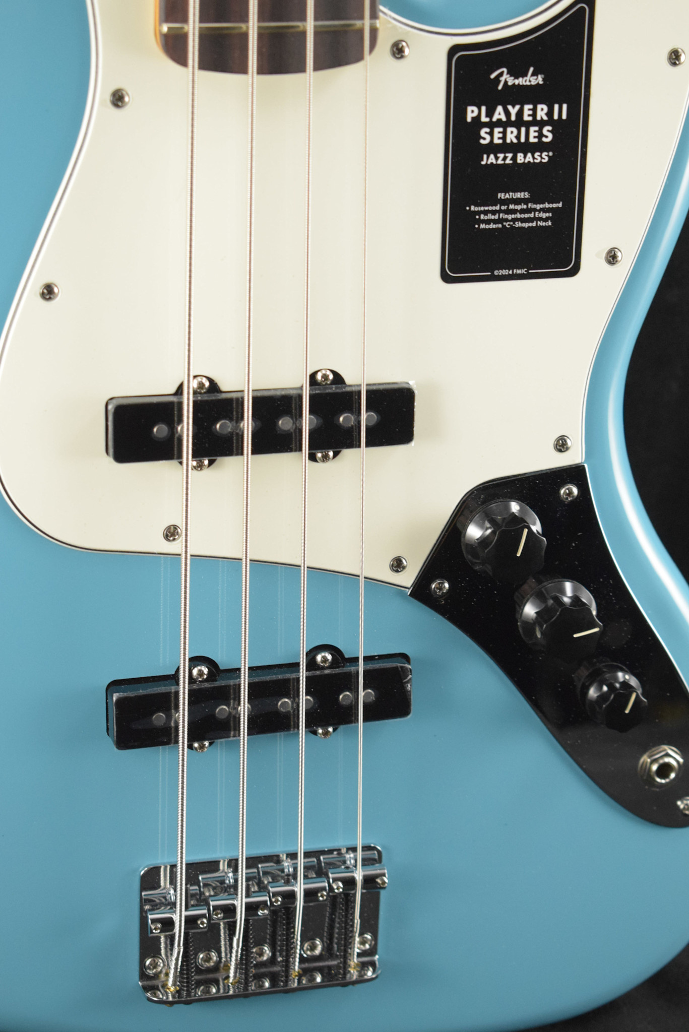 Fender Fender Player II Jazz Bass Aquatone Blue Rosewood Fingerboard