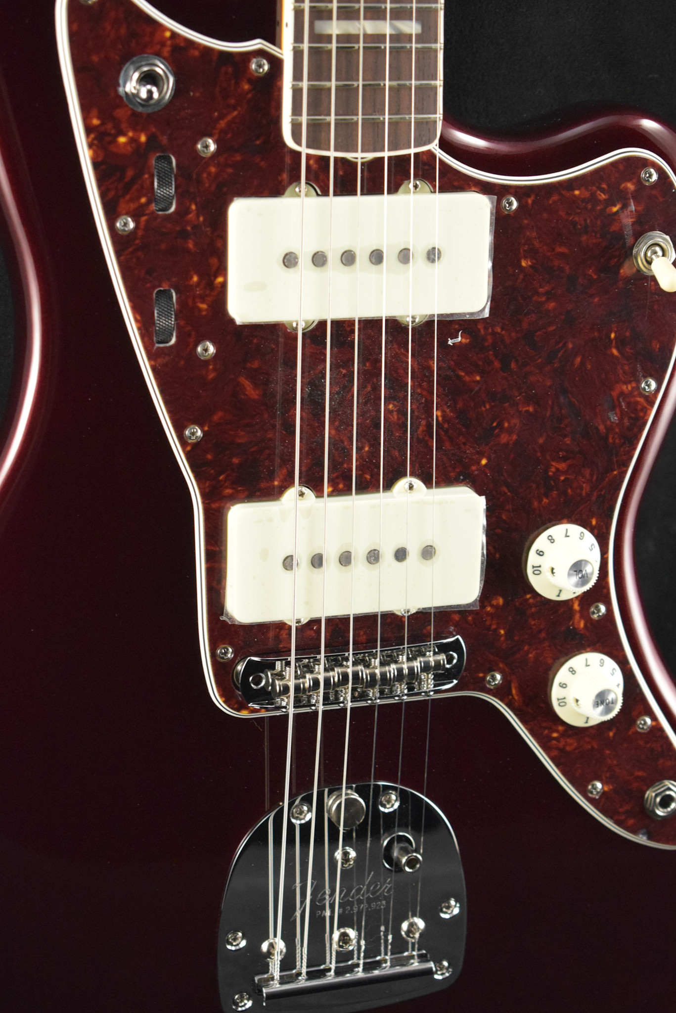 Fender Fender Troy Van Leeuwen Jazzmaster Bound Rosewood Fingerboard Oxblood