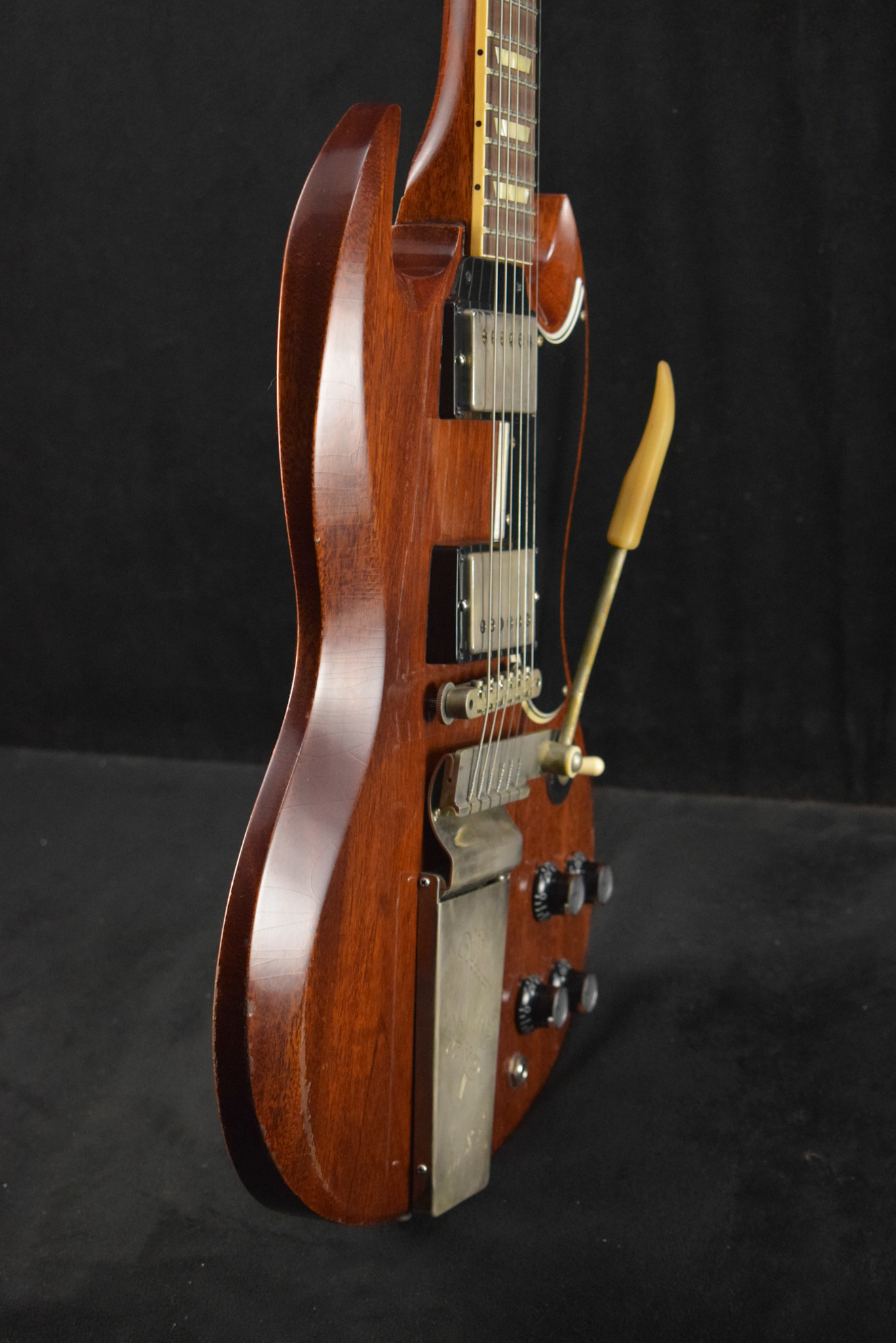 Gibson Gibson Murphy Lab 1964 SG Standard Reissue with Maestro Vibrola Faded Cherry Heavy Aged