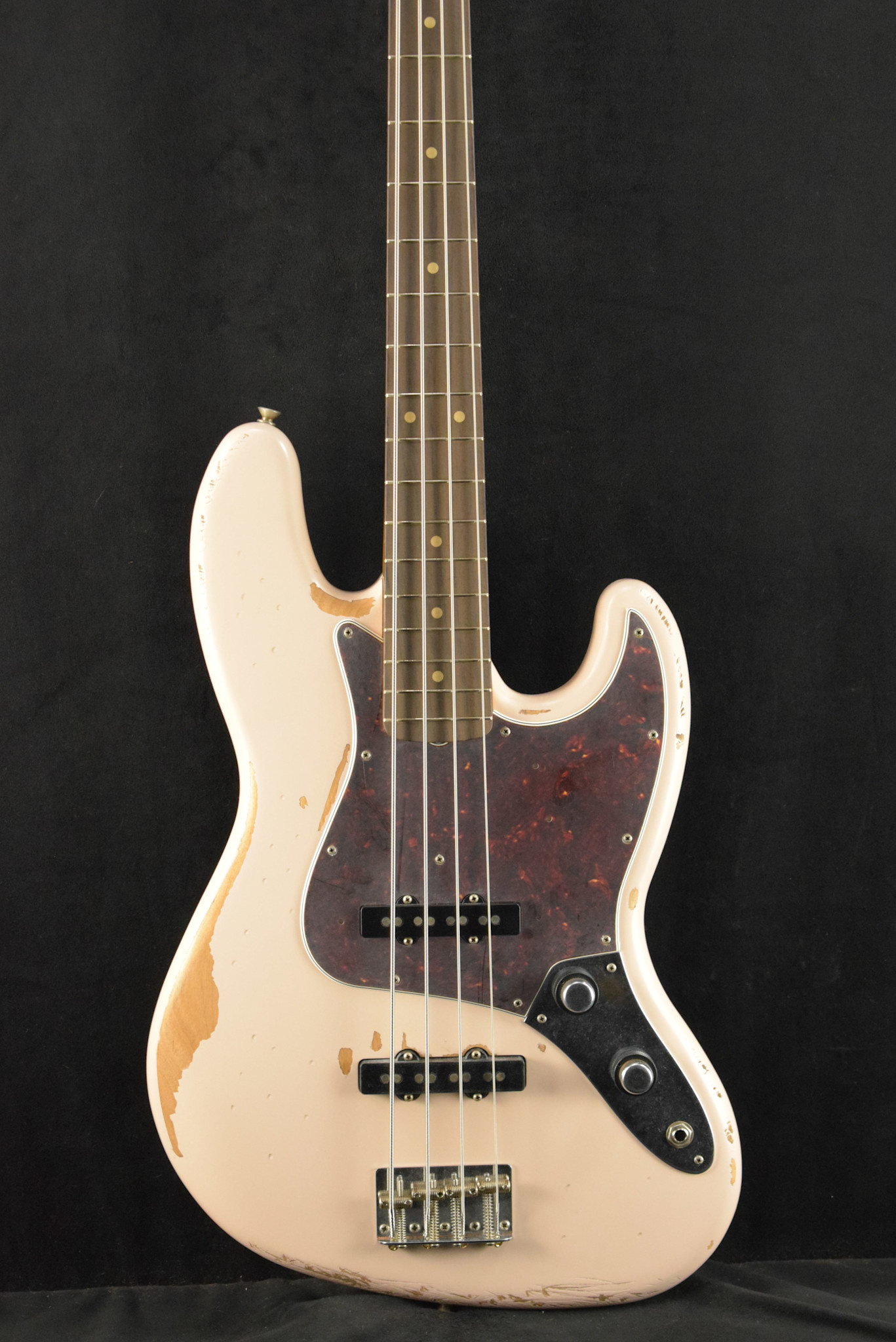 Fender Fender Flea Jazz Bass Roadworn Shell Pink Rosewood Fingerboard