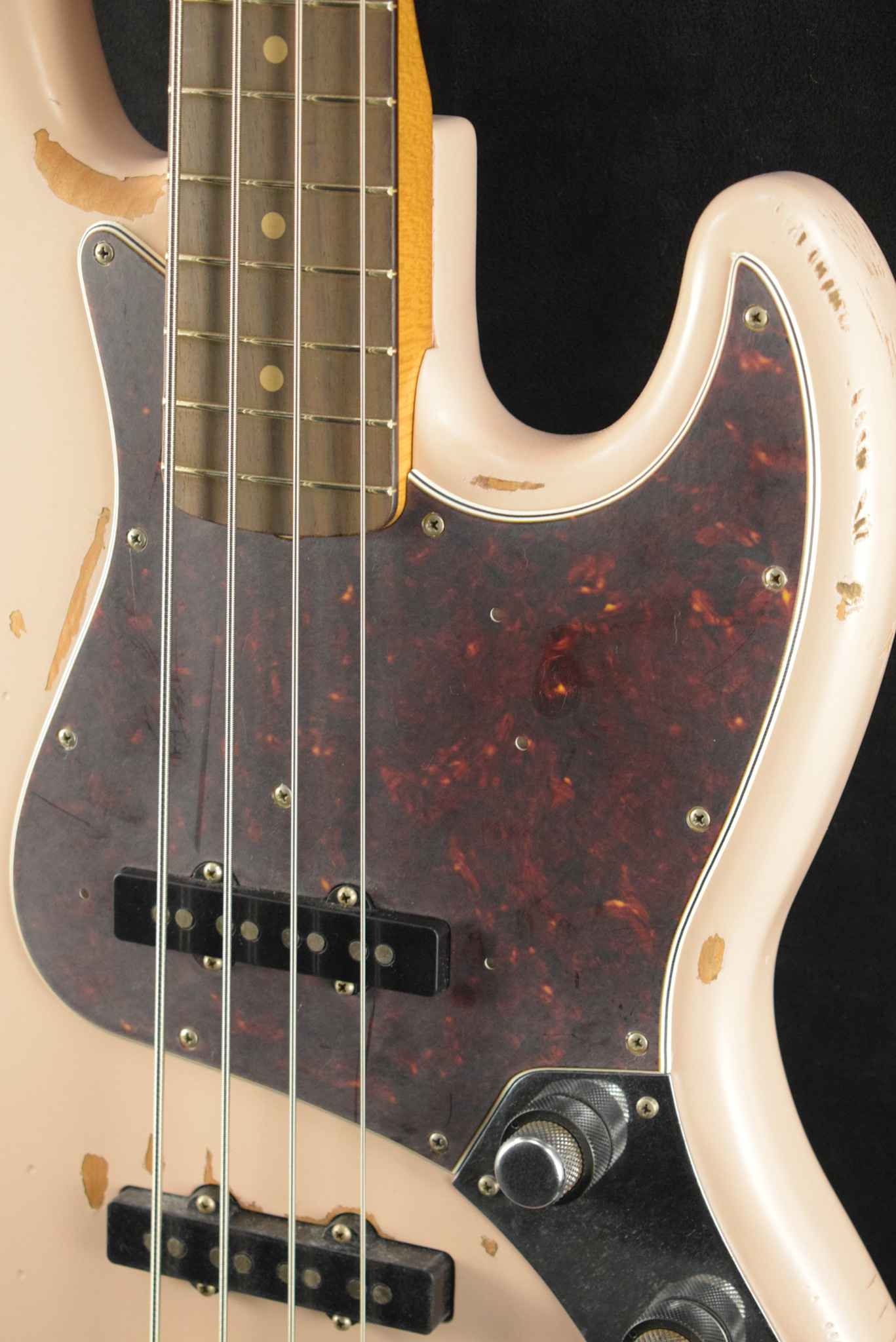 Fender Fender Flea Jazz Bass Roadworn Shell Pink Rosewood Fingerboard