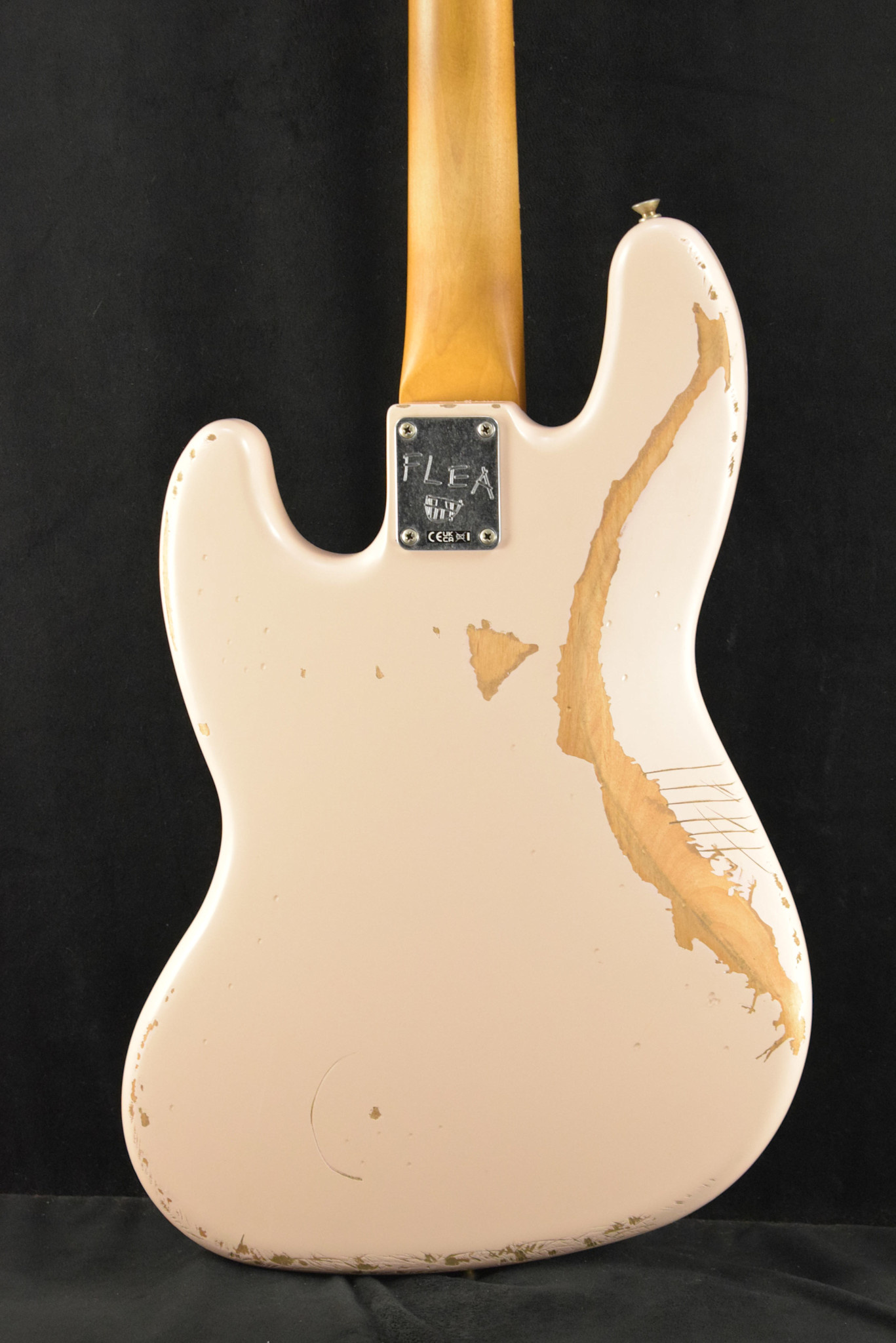 Fender Fender Flea Jazz Bass Roadworn Shell Pink Rosewood Fingerboard