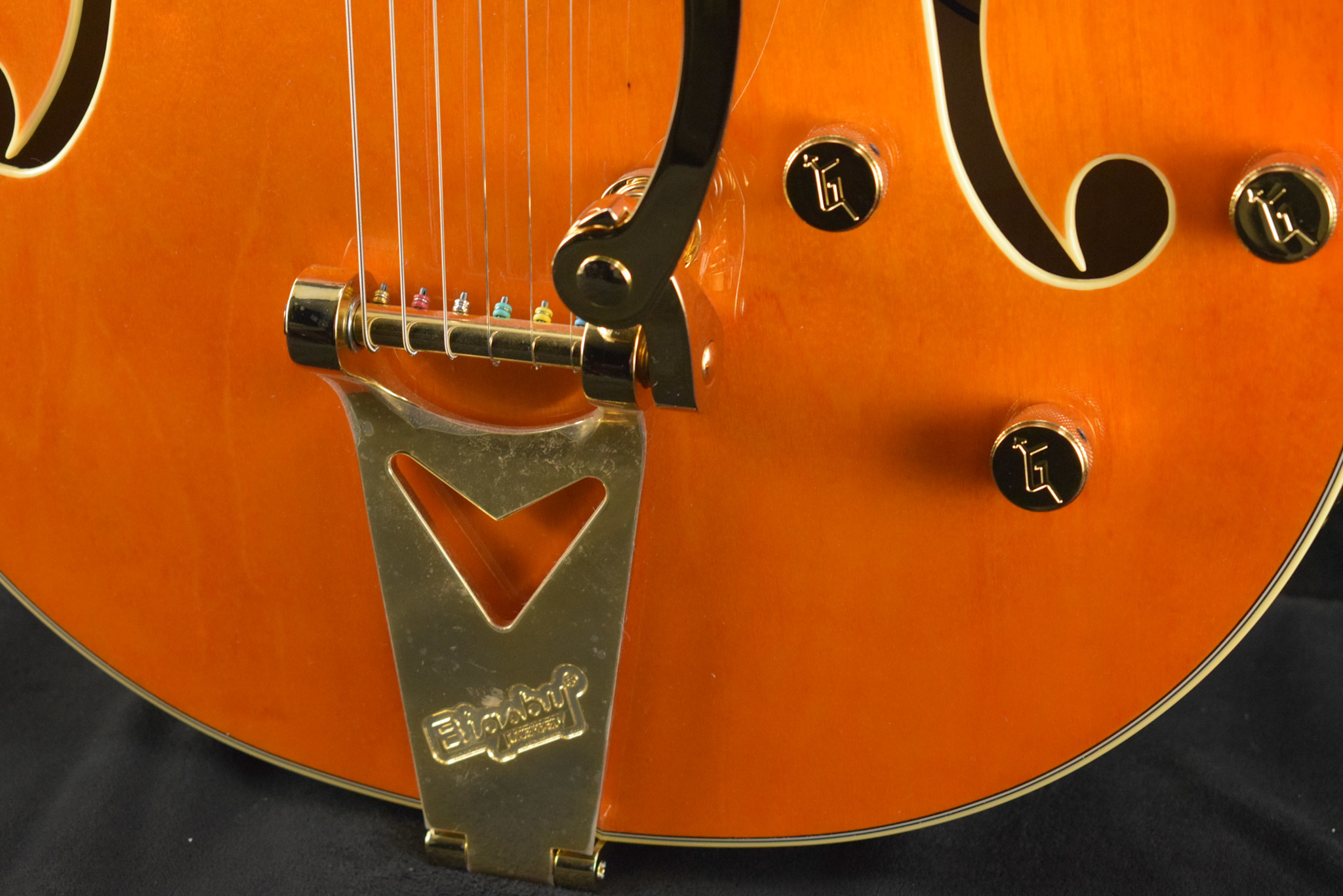 Gretsch Gretsch Synchromatic Nashville Hollow Body Single-Cut with Bigsby 50's Orange Stain