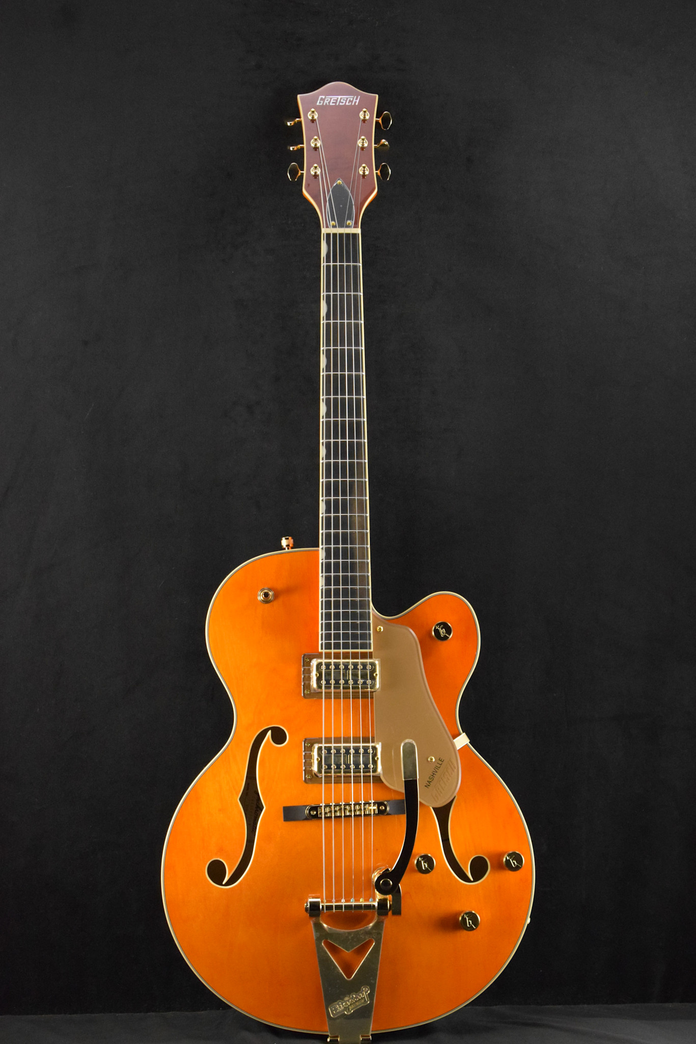 Gretsch Gretsch Synchromatic Nashville Hollow Body Single-Cut with Bigsby 50's Orange Stain