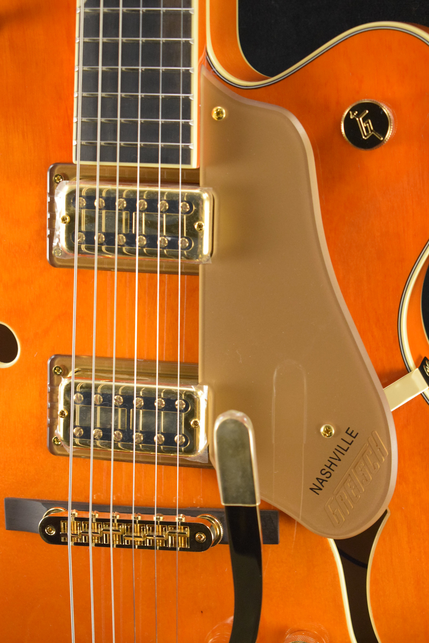 Gretsch Gretsch Synchromatic Nashville Hollow Body Single-Cut with Bigsby 50's Orange Stain