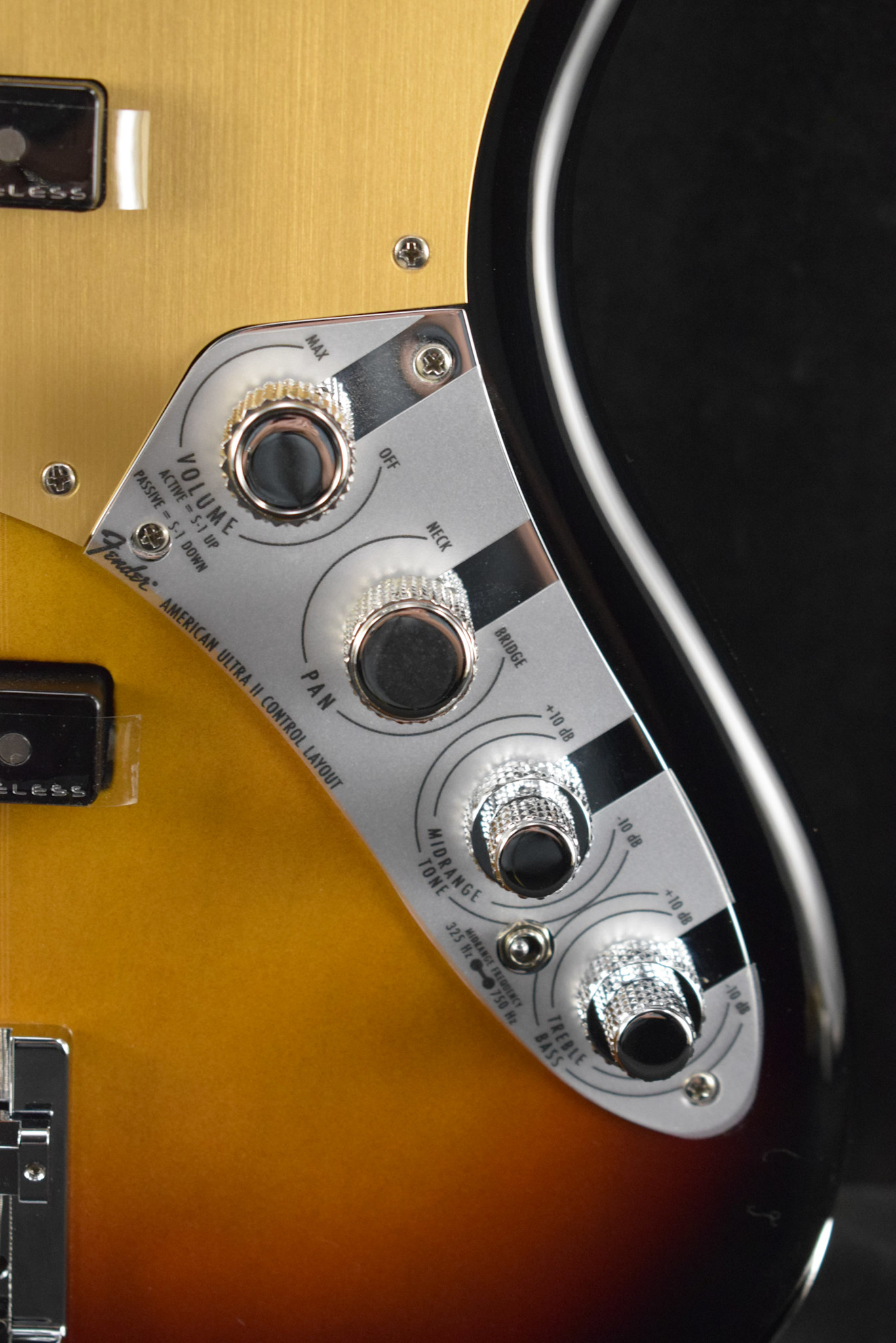 Fender Fender American Ultra II Jazz Bass V Ultraburst Ebony Fingerboard