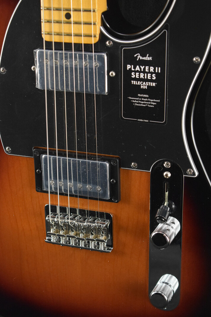 Fender Player II Telecaster HH 3-Color Sunburst Maple