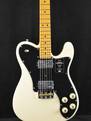 Fender Fender American Professional II Telecaster Deluxe Olympic White Maple Fingerboard