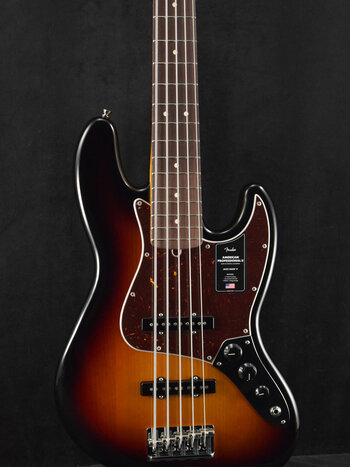 Fender Fender American Professional II Jazz Bass V 3-Color Sunburst Rosewood Fingerboard