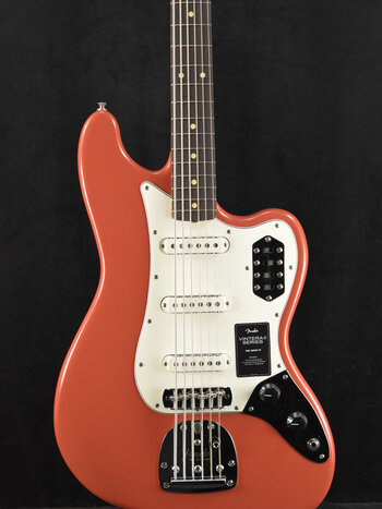 Fender Fender Vintera II '60s Bass VI Fiesta Red Rosewood Fingerboard
