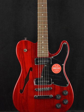 Fender Fender Jim Adkins JA-90 Telecaster Thinline Crimson Red Transparent