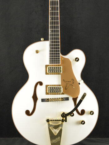 Gretsch Gretsch Synchromatic Falcon Hollow Body Single-Cut with Bigsby Snowcrest White